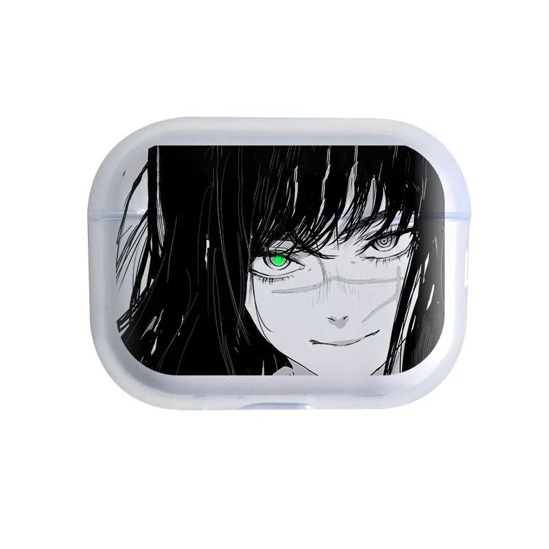 Anime Anime Boys For Airpodspro2 Transparent Headset Case 2/3 Generation Wireless Bluetooth Headset Protective Case Anti Slip