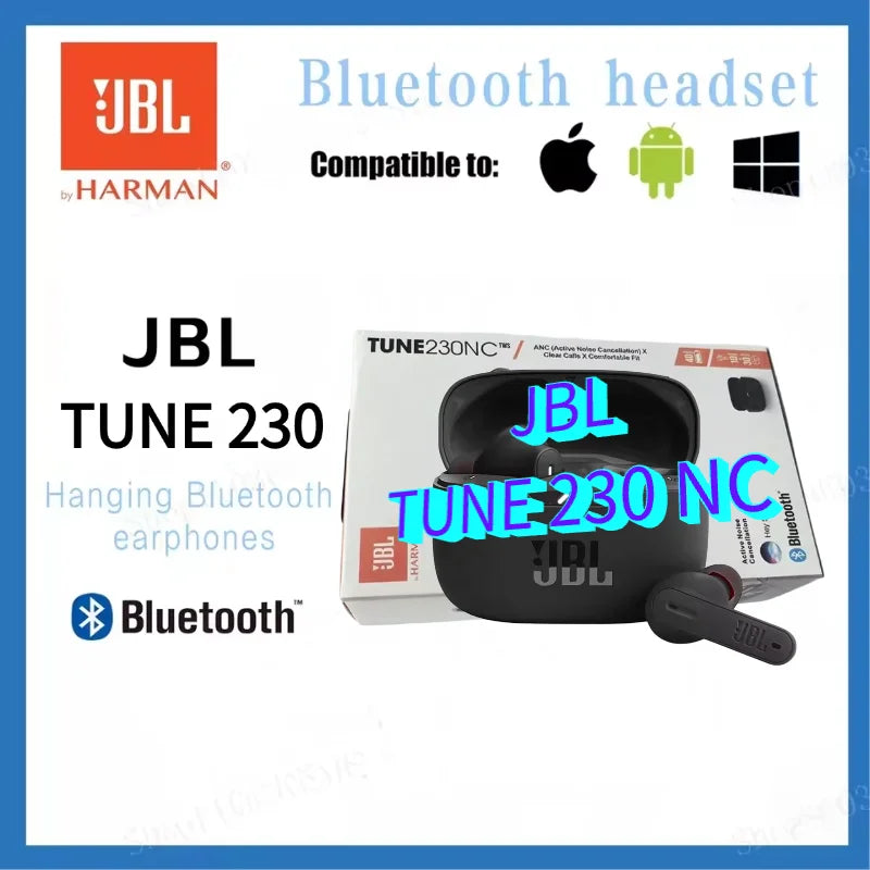 JBL Tune 230NC – Audio Potente y Diseño Deportivo