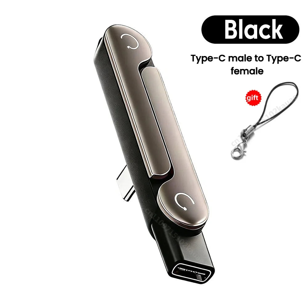 240W USB-C OTG Adapter with Foldable Stand for Fast Charging