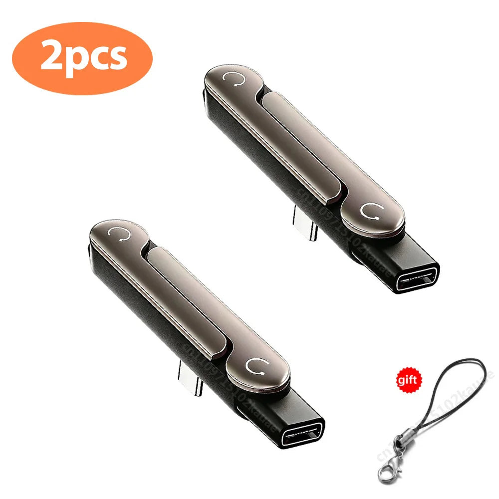 240W USB-C OTG Adapter with Foldable Stand for Fast Charging