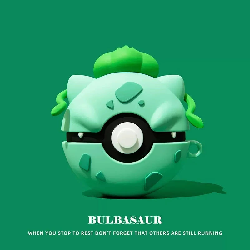 Funda Pokeball de Silicona para AirPods 1, 2, 3, 4, Pro y Pro 2