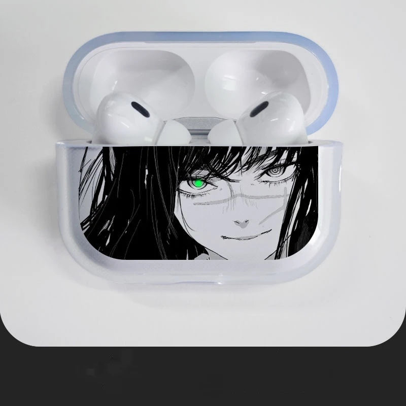 Anime Anime Boys For Airpodspro2 Transparent Headset Case 2/3 Generation Wireless Bluetooth Headset Protective Case Anti Slip